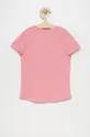 Tommy Hilfiger gyerek pamut póló rózsaszín