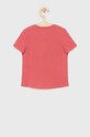 Tommy Hilfiger t-shirt bawełniany dziecięcy KG0KG05242.PPYY fioletowy SS22