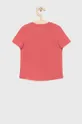 Детская хлопковая футболка Tommy Hilfiger фиолетовой