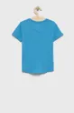 Παιδικό βαμβακερό μπλουζάκι Tommy Hilfiger μπλε