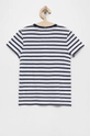 Tommy Hilfiger t-shirt bawełniany dziecięcy granatowy