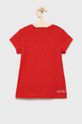 Calvin Klein Jeans t-shirt bawełniany dziecięcy IG0IG01350.PPYY czerwony
