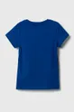 Παιδικό βαμβακερό μπλουζάκι Calvin Klein Jeans μπλε