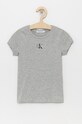 Calvin Klein Jeans gyerek pamut póló pamut szürke IG0IG01470.PPYY