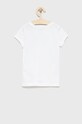 Calvin Klein Jeans t-shirt bawełniany dziecięcy IG0IG01347.PPYY IG0IG01347.PPYY biały SS22