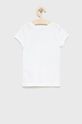Calvin Klein Jeans tricou de bumbac pentru copii alb