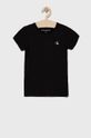 Calvin Klein Jeans - Dětské bavlněné tričko (2-pack) černá