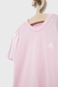 adidas Performance t-shirt bawełniany dziecięcy HD6989 100 % Bawełna organiczna