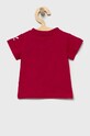 Παιδικό βαμβακερό μπλουζάκι adidas Originals HE6845 ροζ SS22