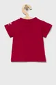 adidas Originals - Дитяча бавовняна футболка HE6845 рожевий