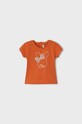 Mayoral tricou de bumbac pentru copii print roz 105.4H.BABY
