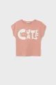 różowy Mayoral T-shirt dziecięcy Dziewczęcy