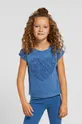 Mayoral - Παιδικό βαμβακερό μπλουζάκι σκούρο μπλε