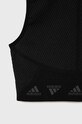 Deklice adidas Performance otroški top HB0453 črna