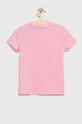 Puma t-shirt bawełniany dziecięcy 846947 różowy