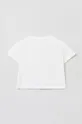 Παιδικό βαμβακερό μπλουζάκι OVS λευκό