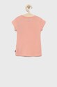 Levi's t-shirt bawełniany dziecięcy 3E4234.G różowy SS22