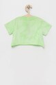 United Colors of Benetton tricou de bumbac pentru copii 3085C102C.G verde SS22