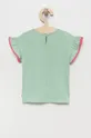 United Colors of Benetton t-shirt bawełniany dziecięcy zielony