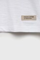 Fete United Colors of Benetton tricou de bumbac pentru copii 3MM5G102T.P alb