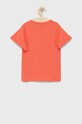 Kids Only t-shirt bawełniany dziecięcy 15229871.SugarCoral pomarańczowy SS22