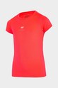 Dziewczynka 4F t-shirt bawełniany dziecięcy HJL22.JTSDF001 różowy
