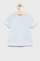 GAP t-shirt bawełniany dziecięcy niebieski