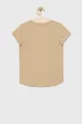 GAP t-shirt bawełniany dziecięcy brązowy