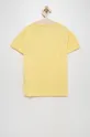 Dětské bavlněné tričko Roxy žlutá
