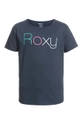 granatowy Roxy t-shirt bawełniany dziecięcy Dziewczęcy