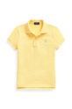 żółty Polo Ralph Lauren t-shirt bawełniany dziecięcy 313811484032 Dziewczęcy