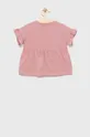 Name it t-shirt bawełniany dziecięcy różowy