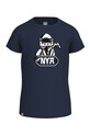 Lego t-shirt bawełniany dziecięcy z elastanem granatowy 12010417