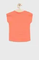 Παιδικό βαμβακερό μπλουζάκι Name it ροζ