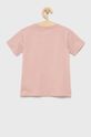 Name it t-shirt bawełniany dziecięcy fiołkowo różowy