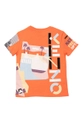 Kenzo Kids t-shirt bawełniany dziecięcy 100 % Bawełna organiczna