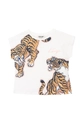 Kenzo Kids t-shirt bawełniany dziecięcy biały