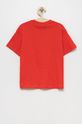 Diadora t-shirt bawełniany dziecięcy czerwony