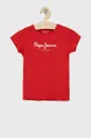 κόκκινο Παιδικό μπλουζάκι Pepe Jeans Για κορίτσια