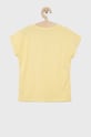 Pepe Jeans t-shirt bawełniany dziecięcy PG502460.037 żółty SS22