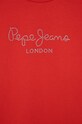 Dziewczynka Pepe Jeans t-shirt bawełniany dziecięcy PG502460.255 czerwony