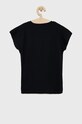 Pepe Jeans t-shirt bawełniany dziecięcy PG502460.999 czarny SS22