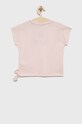 Pepe Jeans tricou de bumbac pentru copii PG502851.315 roz SS22