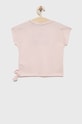 Pepe Jeans tricou de bumbac pentru copii PG502851.315 roz SS22
