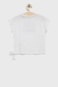 Pepe Jeans t-shirt bawełniany dziecięcy PG502851.800 biały SS22
