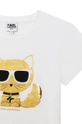 Karl Lagerfeld t-shirt dziecięcy Z15358.114.150 47 % Bawełna, 7 % Elastan, 46 % Modal