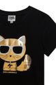 Karl Lagerfeld t-shirt dziecięcy Z15358.114.150 47 % Bawełna, 7 % Elastan, 46 % Modal