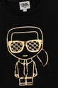 Karl Lagerfeld t-shirt dziecięcy Z15359.156.162 47 % Bawełna, 7 % Elastan, 46 % Modal