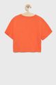 Levi's tricou de bumbac pentru copii portocaliu