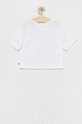 Levi's t-shirt bawełniany dziecięcy biały